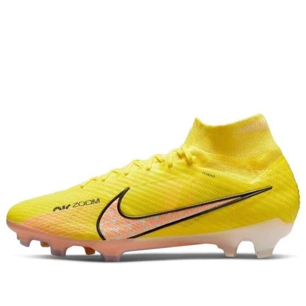 Nike Mens Zoom Superfly 9 Elite FG Football Cleats DJ4977-780 Yellow Srike Sz 13